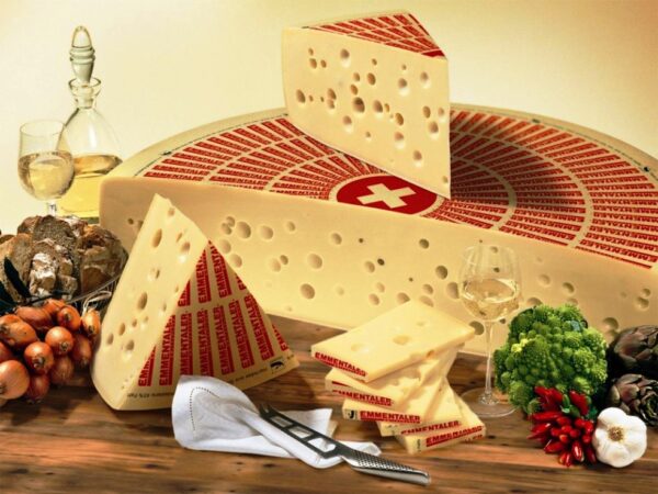Queso Suizo Enmenthal de 3 Kilos Bara